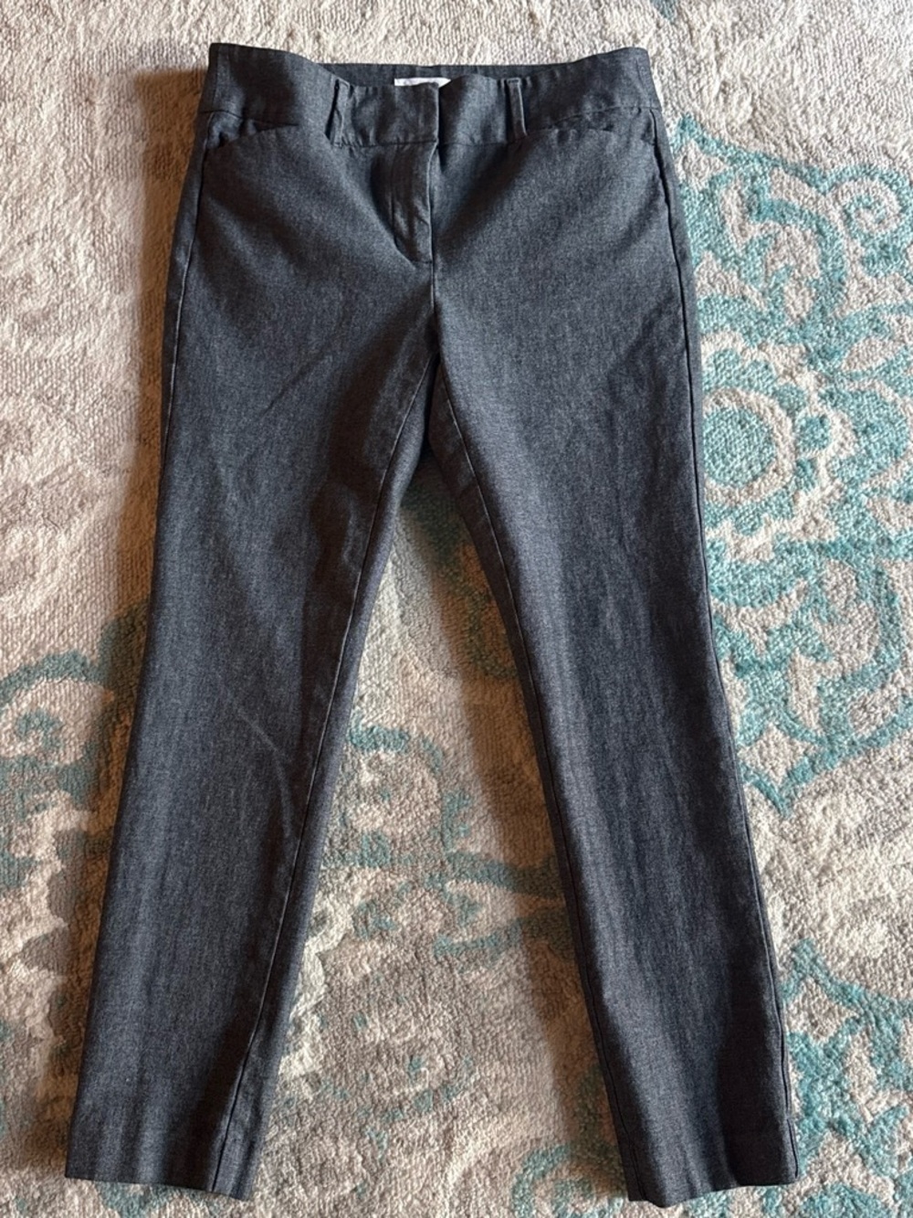 LOFT Dark Gray Skinny Pants